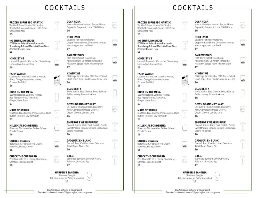 Harper's Garden Menu - Image 4